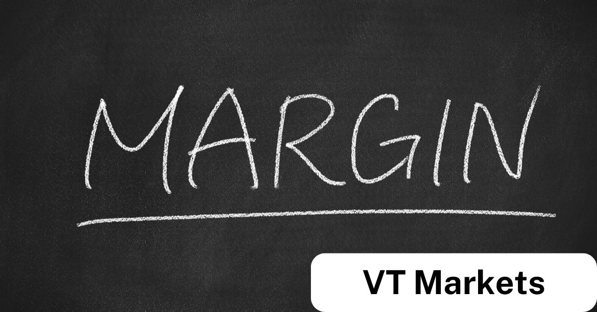 Chalkboard with the word 'Margin' written on it, symbolising the concept of margin calls in forex trading and its significance in managing trading risks.